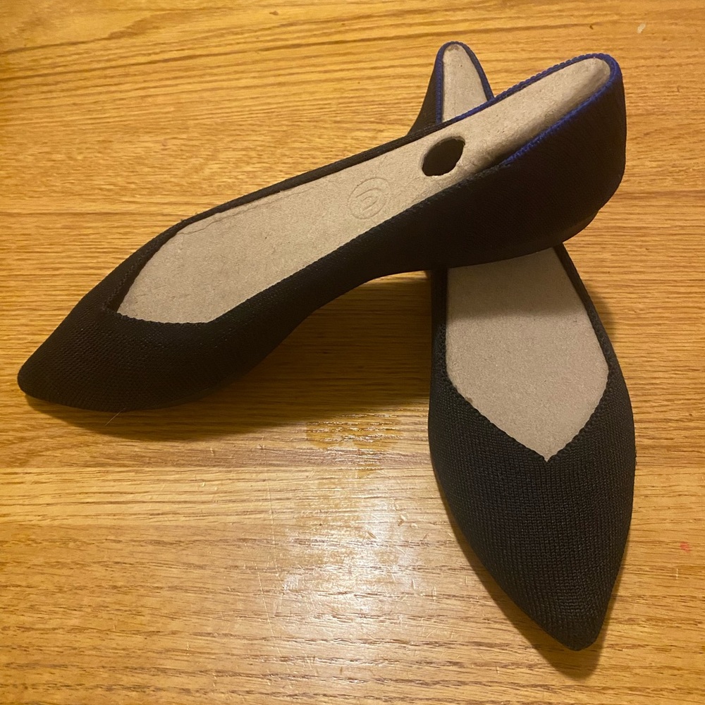 Rothy's The Point, Black Sz 8